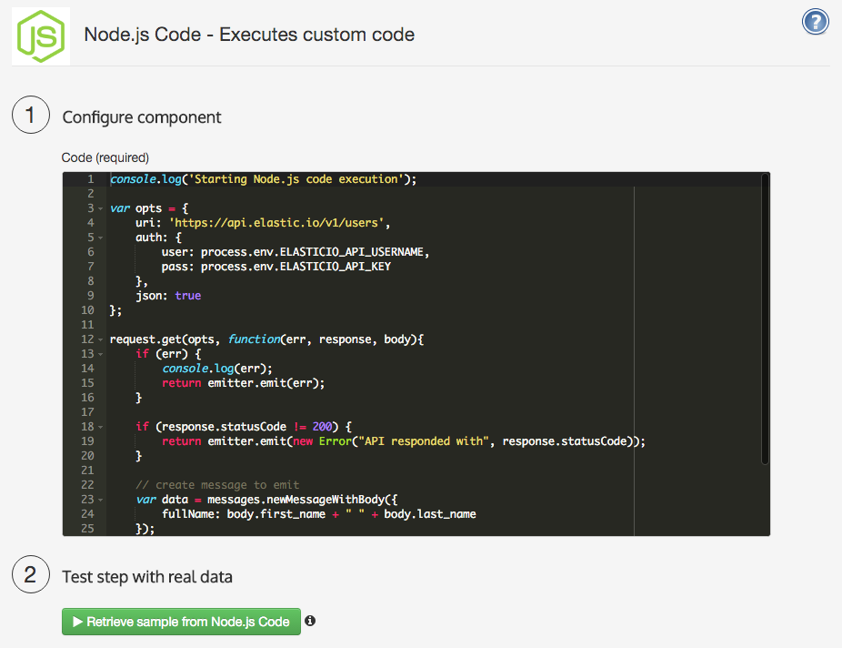 Code component