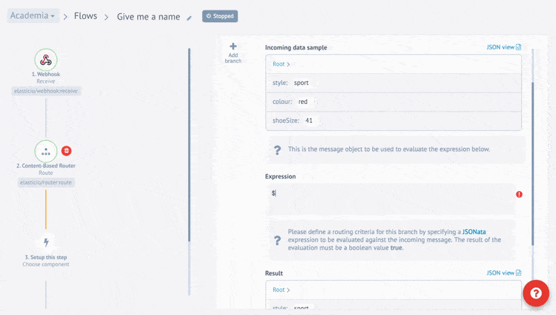 Content-based Router_Setup