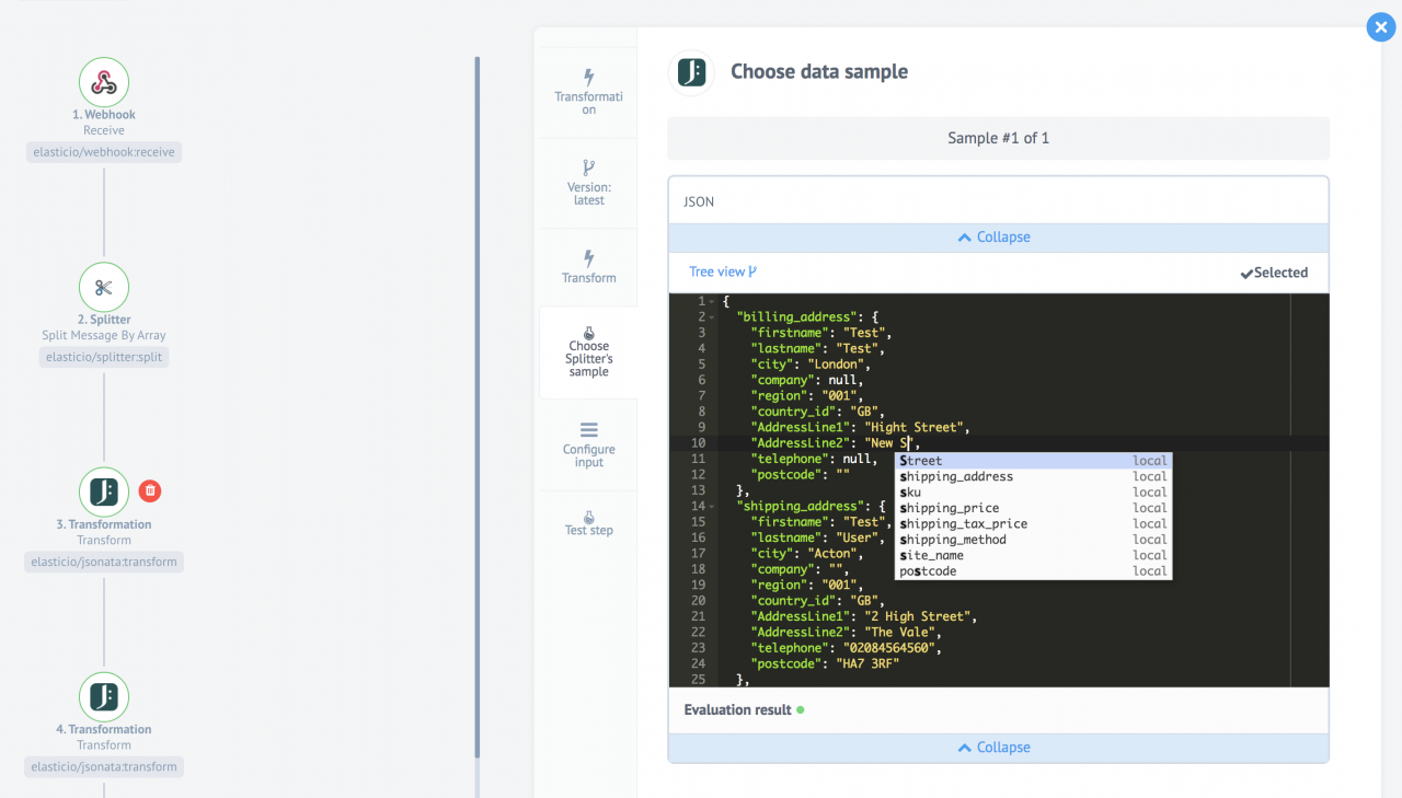 Edit Data Samples