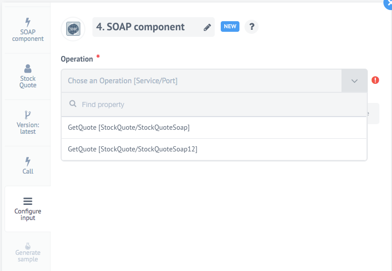 SOAP connector for elastic.io iPaaS