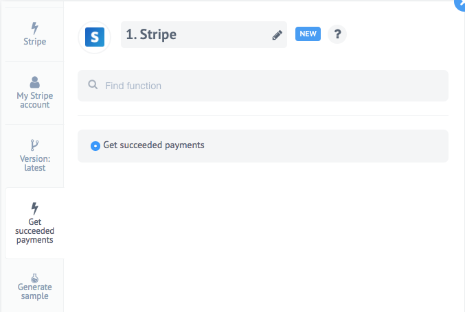 Stripe connector for elastic.io iPaaS