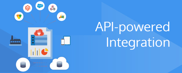 API-powered integration datasheet