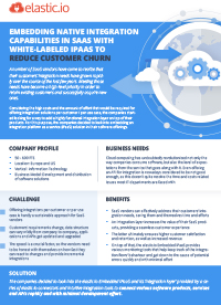Adding native SaaS integration capabilities