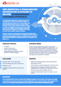Great Customer Experience through Application Integration