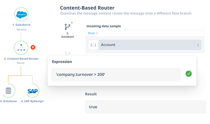 Data transformation and custom integration logic for better hybrid integration